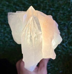 ヒマラヤ水晶　クラスター　天然石　インドパールバティ渓谷