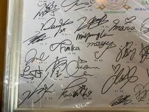 2022年 JLPGA ワールドレディスチャンピオンシップサロンパスカップ 優勝 山下美夢有 他 66プロ 直筆サイン寄せ書きボード額 54.5×69.5_画像3
