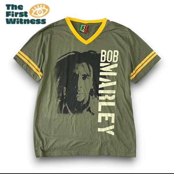 BOB MARLEY ボブ　マーレー　Tシャツ　緑/モスグリーン　カーキ　XLサイズ　