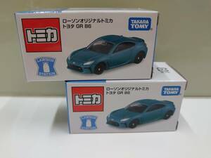 トミカ　ローソン　オリジナルトミカ　トヨタ　GR86　２台　セット　未開封　LAWSON　⑥