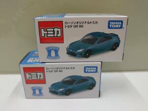 トミカ　ローソン　オリジナルトミカ　トヨタ　GR86　２台　セット　未開封　LAWSON　⑦