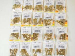 送料無料 真鍮皿木ネジ ＋ ４．５×３８mm １００本 未使用品