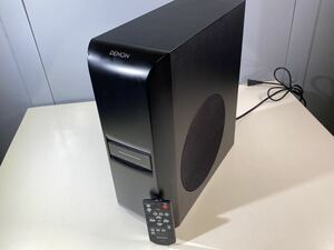 ★ DENON DHT-S413 デノン ホームシアタースピーカー 音響機器 オーディオ 部品取り パーツ取り 中古品 ジャンク リモコン付き 管理TO193