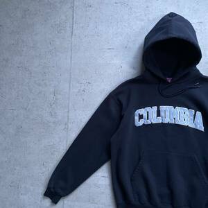 champion チャンピオン カレッジロゴ COLUMBIA プルオーバー パーカー ネイビー L