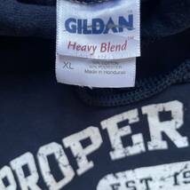 GILDAN ギルダン ヘビーオンス カレッジロゴ CRMS プルオーバー パーカー ネイビー XL_画像4