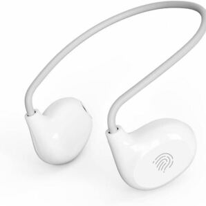 空気伝導イヤホン Bluetooth 5.3 ワイヤレスイヤホン 耳を塞がない 非 骨伝導 ヘッドセット ブルートゥースイヤホン 耳掛け式の画像1