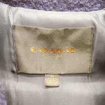 コーチ　COACH　Pコート　パイルコート　ネイビー　XS　レディース【kk】_画像3