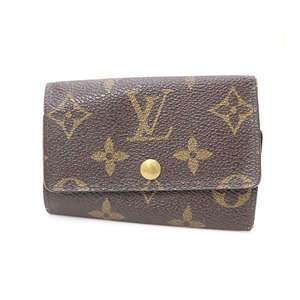 ルイヴィトン LOUIS VUITTON モノグラム キャンバス ミュルティクレ6 M62630 6連キーケース key 男女兼用 【xx】【中古】4000006801700112