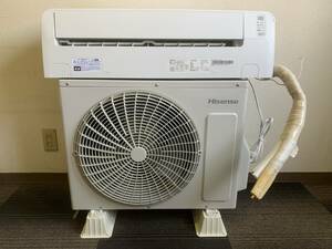 【岡山市内から出品】2023年 Hisense ハイセンス ルームエアコン HA-S22FE3 単相100V 2.2KW 冷暖房 NIS①