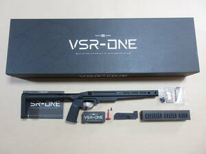 ★東京マルイ VSR‐ONE純正ストック(ブラック)新品未使用品 ストックスクリュー マガジン Mロックレイル 箱 付属品 取説付き