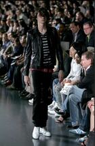 ディオールオム Dior homme レザージャケット 2005EH 2005春夏 ブルゾン 50 黒色 ライダース セリーヌ サンローラン エディスリマン_画像6