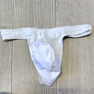 KINIKI キニキ メンズ水着 競パン メンズスイムウエア 男性水着 スイムビキニ 　Ｔバックタイプ【Ｓサイズ　ホワイト】