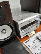 〓整備品&完動品〓　ONKYO X-NFR7FX(D) CD/SD/USBレシーバーシステム、ハイレゾ対応、2019年製の超美品商品★元箱入り_画像6