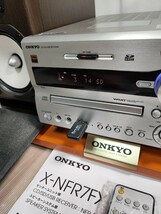 〓整備品&完動品〓　ONKYO X-NFR7FX(D) CD/SD/USBレシーバーシステム、ハイレゾ対応、2019年製の超美品商品★元箱入り_画像7