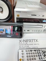 〓完動品〓　ONKYO X-NFR7TX(D) CD/SD/USBレシーバーシステム、ハイレゾ対応★付属品フルセットです。_画像9