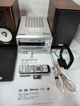 〓完動品〓　ONKYO X-NFR7TX(D) CD/SD/USBレシーバーシステム、ハイレゾ対応★付属品フルセットです。_画像4