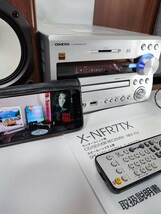 〓完動品〓　ONKYO X-NFR7TX(D) CD/SD/USBレシーバーシステム、ハイレゾ対応★付属品フルセットです。_画像7