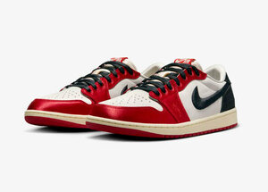27.5cm NIKE air jordan エア ジョーダン 1 LOW OG x Trophy Room トロフィールーム Sail and Varsity Red Chicago シカゴ