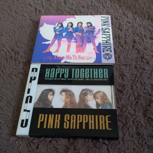 PINK SAPPHIRE ピンクサファイア From Me To You Happy Together 初回限定盤 CD セット 2枚 アルバム
