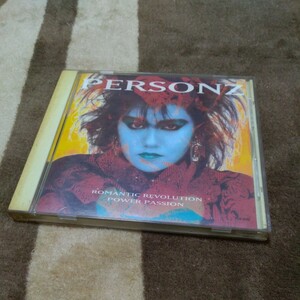 PERSONZ パーソンズ / Romantic Revolution / POWER-PASSION インディーズ2作品CD化 / DEAR FRIENDSオリジナル版収録 / TECN-25207 レア