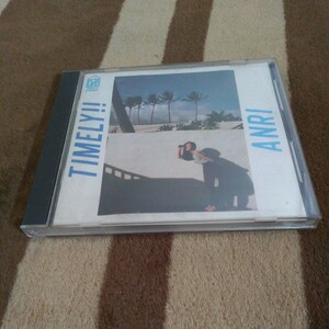 杏里 CD アルバム 「Timely!!」 35KD-2 CAT'S EYE(NEW TAKE) 悲しみがとまらない 角松敏生 City Pop シティポップ レア 貴重 廃盤