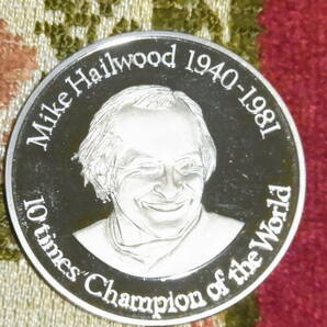 MIKE HAILWOOD MEDAL マイク ヘイルウッド 記念メダル MIKE THE BIKEの画像6