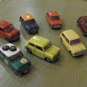 CORGI DINKY BMC MINI COOPER S MORRIS MINI MINOR  コーギーモーリス ミニマイナー７台の画像1