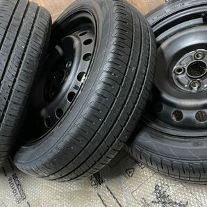 スチールホイール 16×5.5J 55NB PCD1004穴 4本年2018 DUNLOP 175/60/R16 デミオ ヴィッツ ラクティス カローラフィールダー等の画像8