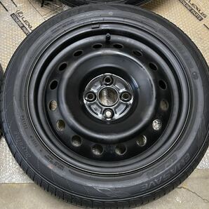 スチールホイール 16×5.5J 55NB PCD1004穴 4本年2018 DUNLOP 175/60/R16 デミオ ヴィッツ ラクティス カローラフィールダー等の画像7