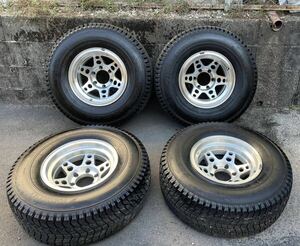 ランクル60(HJ61V)中期 ZONA JAPAN 15x8JJ -55 PCD139.7 6穴 YOKOHAMA 31x10.50R15 LT 6PR 4本セット