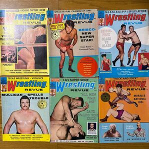 3237 洋書 プロレス雑誌 Wrestling REVUE 16冊セット 1969/71/72年の画像5
