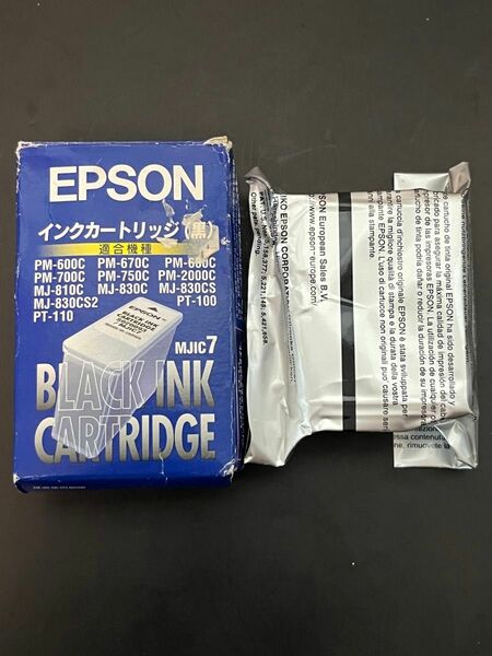 EPSON インクカートリッジ　黒　PM-600Cなど