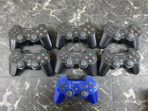 【コントローラージャンク】 PS3 デュアルショック3 SiXAXIS 7個 ジャンクセット / Duashock3 ワイヤレスコントローラー シックスアクシス