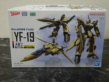 【プラモデル】 1/100 HG YF-19 未組立 / マクロスプラス_画像1