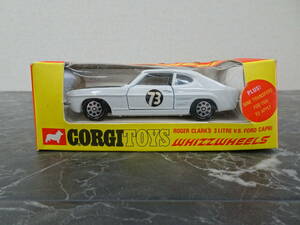 【ミニカー】CORGI TOYS コーギー 303 ROGER CLARK'S 3LITRE V.6 FORD CAPRI