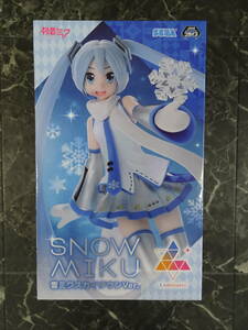 【セガ】初音ミクシリーズLuminasta“SNOW MIKU” ～雪ミクスカイタウンVer.～ フィギュア 未開封品