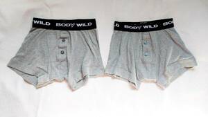 a★★★BODY WILD ボクサーパンツ（サイズＳ）2枚 美品の方★★★a