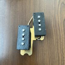 603p0841☆ Fender ピックアップ Custom Shop '62 Precision Bass Pickup, Black_画像4