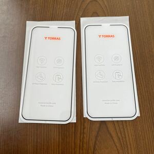 603p1632☆ 「米軍MIL規格・宇宙航空材料」TORRAS iPhone14 用ガラスフィルム iPhone13・13 Pro 用ガラスフィルム 