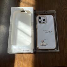 603p2007☆ グルマンディーズ ディズニーキャラクター IIIIfit Clear (イーフィット クリア) iPhone15 Pro Max 対応 ケース _画像1