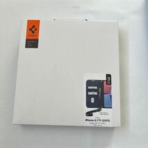 603p2721☆ [Spigen] iPhone 15 Pro Max ケース 手帳型 財布 マグネット式 ストラップ カード収納 スタンド機能 耐衝撃 米軍MIL_画像1