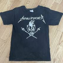 バンドTシャツ メタリカ Sサイズ　METALLICA オフィシャル品　黒　古着　メタルtシャツ　パスヘッド　PUSHEAD 小さめサイズ_画像1