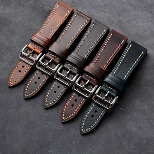 18 19 20 21 22 millimeter meter Vintage cow leather clock band men's leather belt 