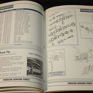 ★洋書 ポルシェ911 Parts and Technical Reference Catalog 911MODELS 1974-1989 (1995年発行ポルシェ930世代パーツリスト)の画像6