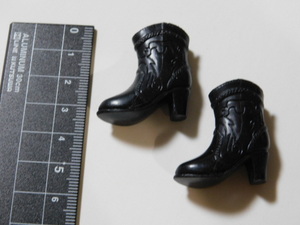  Takara Jenny Takara Barbie tami- Chan momoko Licca-chan кукла для обувь чёрный Short ковбойские сапоги обувь кукла 1/6