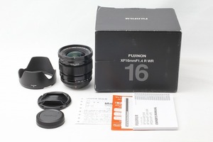 ◆超極上美品◆フジフィルム フジノン FUJIFILM FUJINON XF 16mm F1.4 R WR 付属品満載 元箱◇M44116