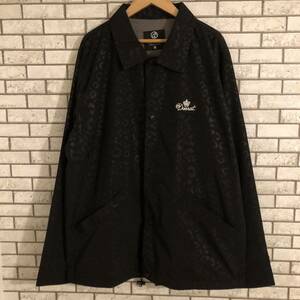 DOARAT ドゥアラット コーチジャケット XL ブラック レオパード柄 ロゴ stussy supreme