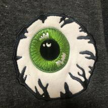 MISHKA ミシカ パーカー XS グレー スウェット スナップ 目玉 リプライン stussy_画像5