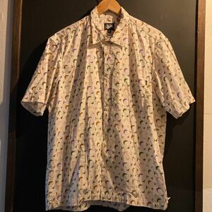 ビンテージ ヴィンテージ オールド ステューシー STUSSY 半袖 シャツ 90s 90年代 USA製 総柄
