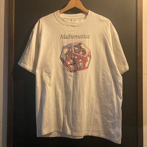 ビンテージ ヴィンテージ 半袖 Tシャツ 幾何学 90s 90年代 00s USA製 L